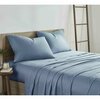 Kathy Ireland 300 Thread Count Bamboo 2 Piece Pillowcases - Standard - Denim 3276STDDEN